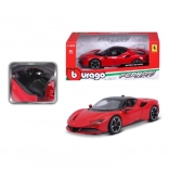 Model auta Ferrari SF90 Stradale červený 1:24 Bburago