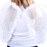 Najkrajšie biele anjelské krídla