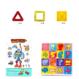 Magnetická stavebnica pre deti 46 ks