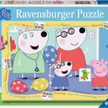 Ravensburger puzzle Prasiatko Peppa 35 dielikov