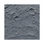 Dizajnová stavebná podložka Mesačná krajina 25,5 x 25,5 cm