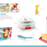 Interaktívna upratovacia sada s robotickým vysávačom pre deti