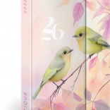 Týždenný magnetický diár Vtáky 2026