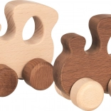 Drevená mašinka Goki