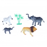 Sada divokých zvierat v krabici