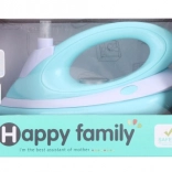 Detská plastová žehlička na batérie s vodným rozprašovačom