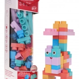 Súprava Mäkkých Kociek pre Deti 44 ks