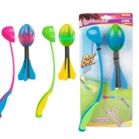 Penová hádzacia raketa so štartérom 19 cm