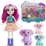 Enchantimals bábika Dessa Dalmatian s roztomilou rodinkou dalmatíncov