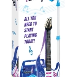 detská gitara s reproduktorom a mikrofónom