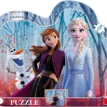 Puzzle Frozen II s Olafom 25 dielikov