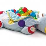 Multifunkčný plyšový pes s loptičkami Niny