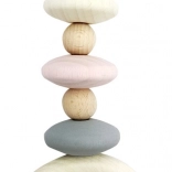 Klip na kočík ružový