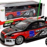 RC pretekárske auto 1:14 červené 27 MHz