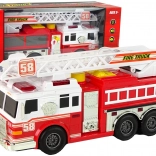 Hasičské auto so zvukmi, svetlami a vodným efektom – červené