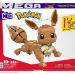 stavebnica MEGA POKÉMON jumbo eevee 28 cm (824 dielikov)