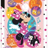 Svietiace Neonové Puzzle Minnie a Balóniky 100 XL dielikov