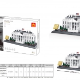 Stavebnica Budovy – Biely dom, 894 dielikov