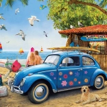 Puzzle Eurographics VW Chrobák a Surfisti 1000 dielikov