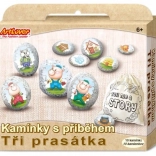 Kamienky s Príbehom Tri Prasiatka