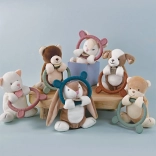 Doudou plyšová hračka s hryzátkom