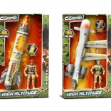 The Corps! vojenský herný set s raketou alebo dronom, svetelné a zvukové efekty