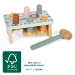 Drevená zatĺkačka safari small foot