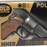 Kovová policajná pištoľ