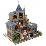 Miniatúrny domček Dom splnených snov s LED osvetlením - 2KIDS TOYS