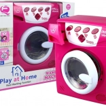 Práčka na batérie Zvuk Ružová