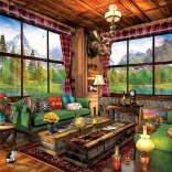 Eurographics puzzle Útulná chata 1000 dielikov