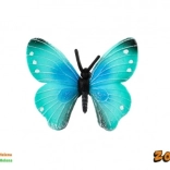 plastový dekoratívny motýľ Morpho helena 7 cm