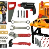 Veľký Skladací Kufrík s Náradím