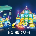 Magnetická stavebnica 3D ZOO, 64 dielov