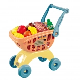 Nákupný vozík s potravinami z bioplastu