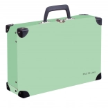 Kufrík PASTELINI zelený z lamina