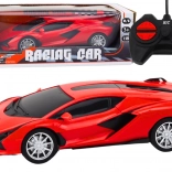 Pretekárske autíčko na diaľkové ovládanie RC červené 1:22
