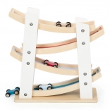 Drevená kaskádová závodná dráha