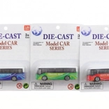 Kovový autobus 9 cm