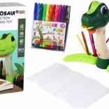 Projektor pre kreslenie Dino so zvukmi a doplnkami