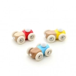 Vilac drevené mini autíčko žlté