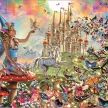 Educa puzzle Víla a motýle 500 dielikov