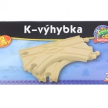 Výhybka pre Drevené Vláčikodráhy - 2 kusy