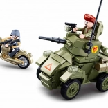 Sluban druhá svetová vojna malý obrnenec stavebnica