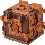 Drevená puzzle skrinka úniková hra 149 dielikov
