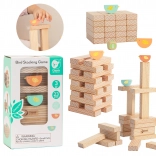 Drevená vyvažovacia hra vtáčiky 23 ks – Classic World