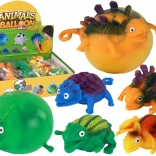 Detské nafukovacie hračky dinosaury s balónikovým náustkom