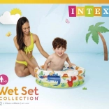 Nafukovací detský bazénik s dinosaurami 61 × 22 cm Intex