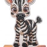 Diamantové maľovanie Safari: Zebra