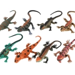 plastová hračka jašterica 20 cm – mix druhov v boxe